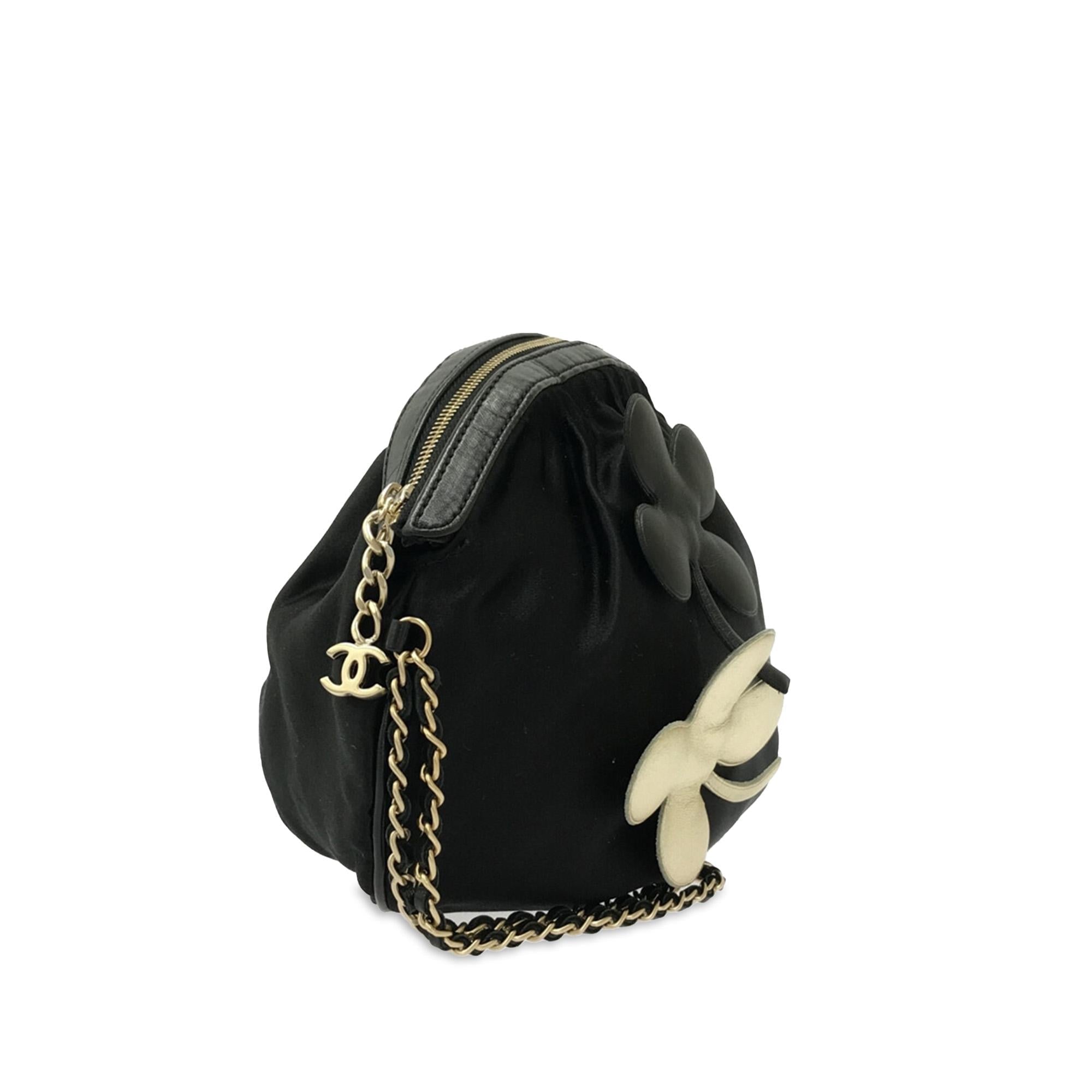 Chanel Four Leaf Clover Satin Clutch - Product Image 2