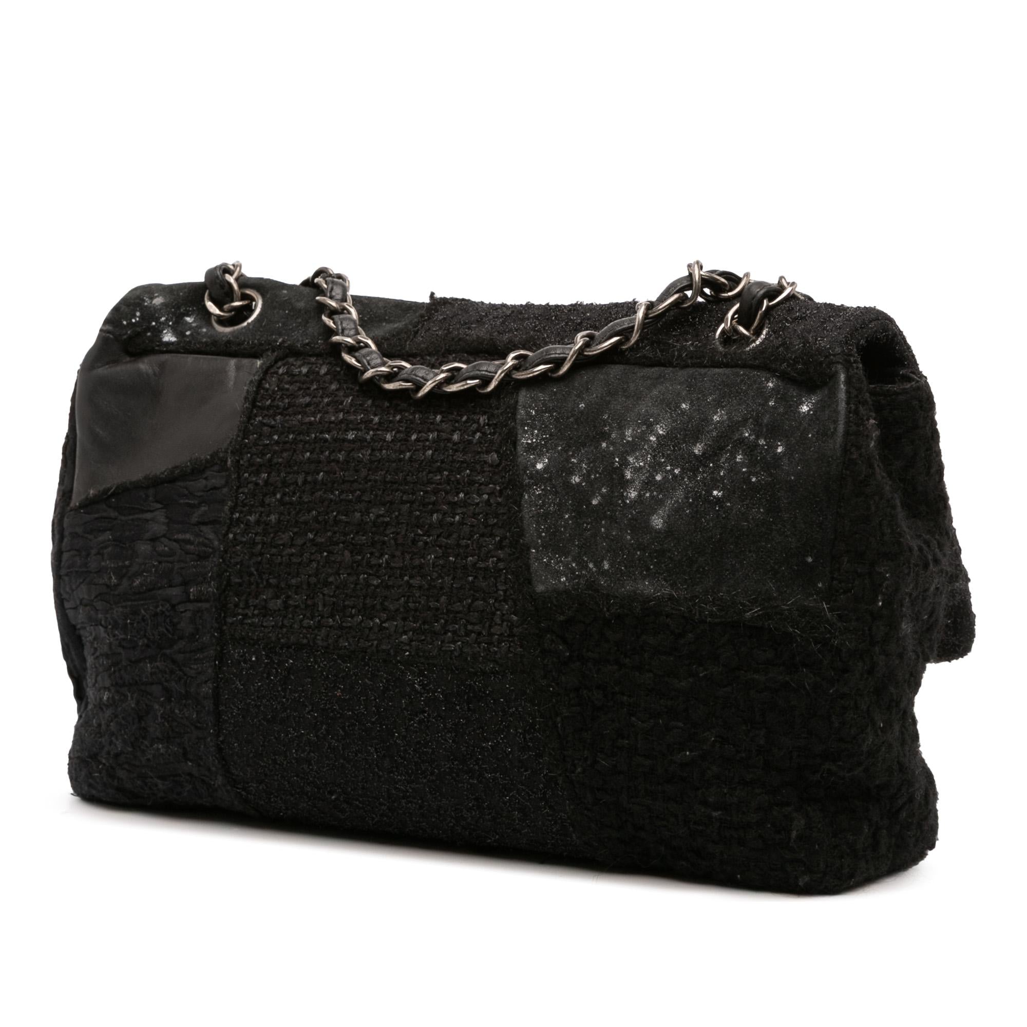 Chanel Jumbo Patchwork Tweed Flap - Product Image 2