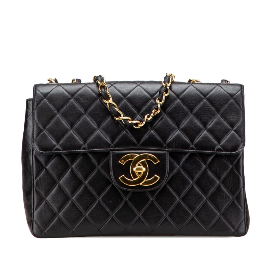 Chanel Jumbo XL Classic Lambskin Single Flap | Studio Nafay