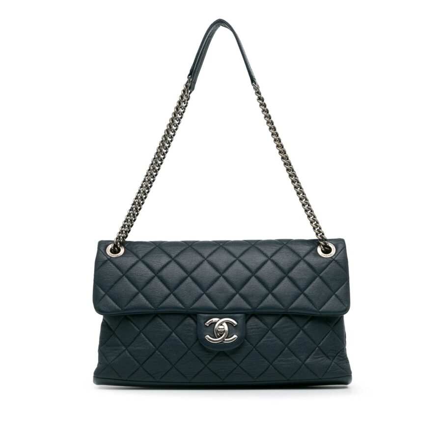 Chanel Lambskin Burgundy Rocks Flap Shoulder Bag | Studio Nafay
