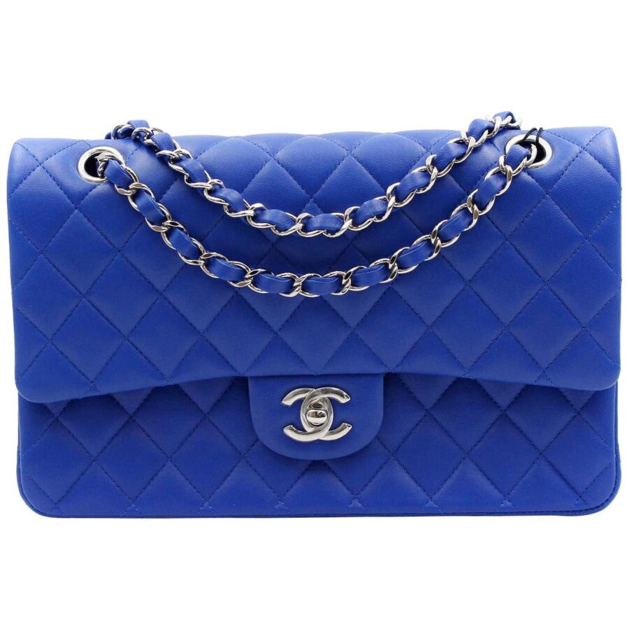 Chanel Flap Lambskin Blue Shoulder Bag 3 | Studio Nafay