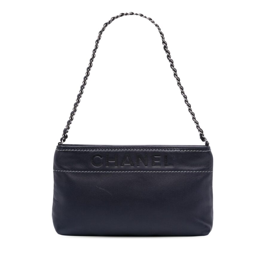 Chanel Lambskin LAX Chain Pochette | Studio Nafay