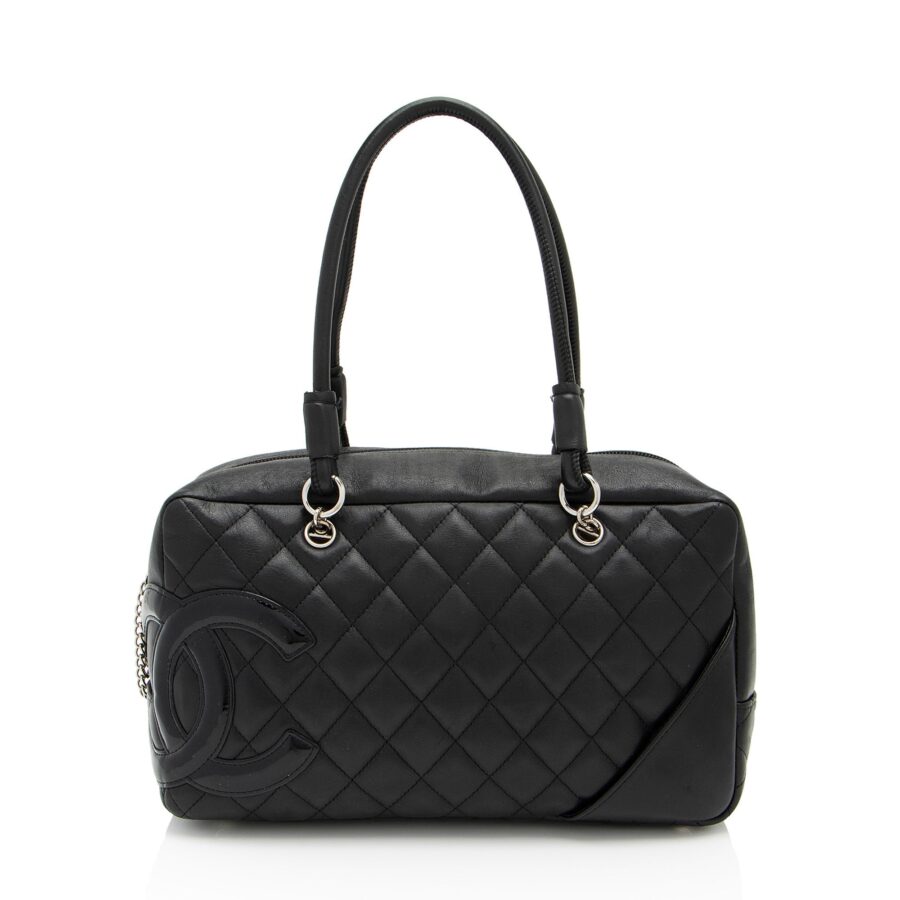 Chanel Lambskin Ligne Cambon Shopper Shoulder Bag | Studio Nafay