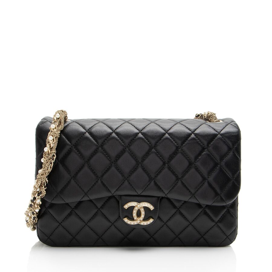 Chanel Lambskin Pearl CC Westminster Medium Flap Bag | Studio Nafay