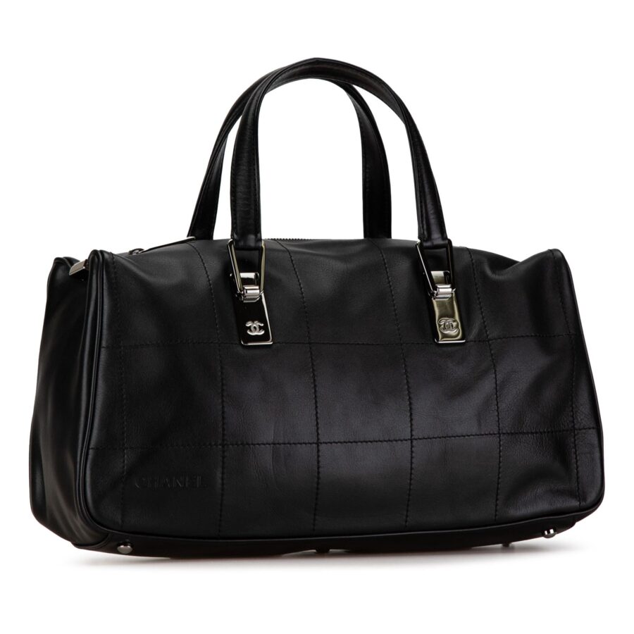 Chanel Lambskin Square Stitch Handbag | Studio Nafay