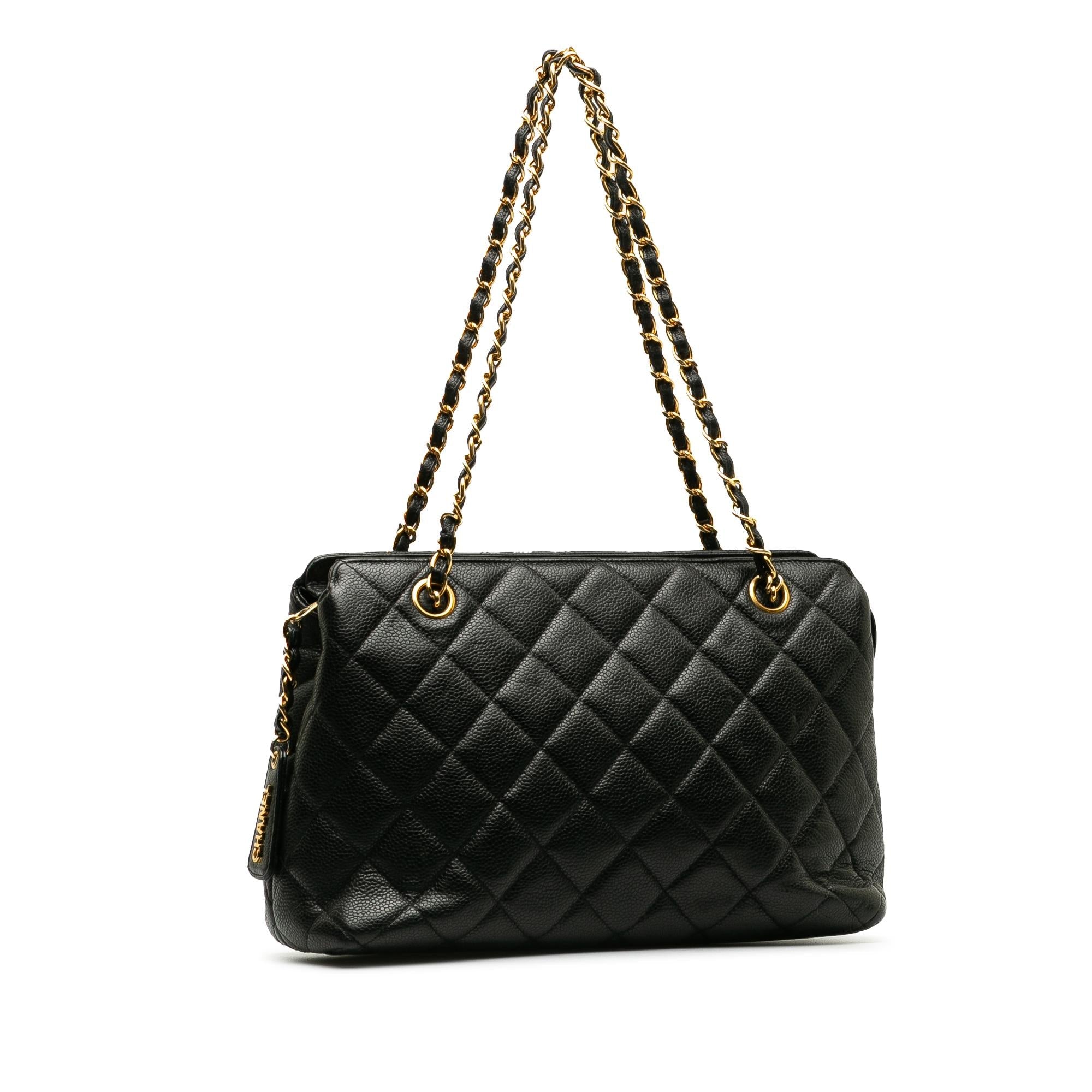 Chanel Matelasse Caviar Leather Tote