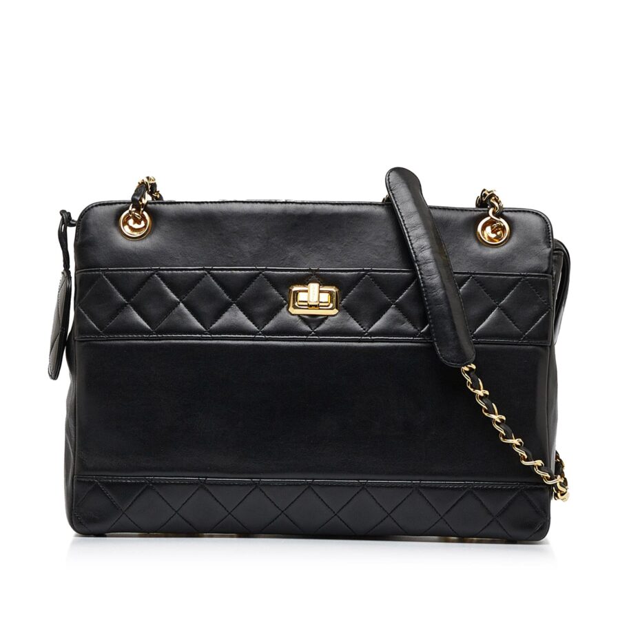 Chanel Matelasse Lambskin Chain Crossbody | Studio Nafay