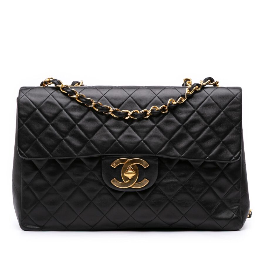 Chanel Maxi XL Classic Lambskin Single Flap | Studio Nafay