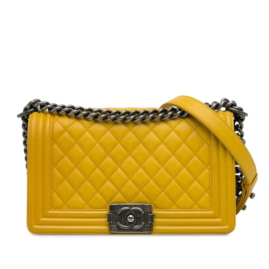 Chanel Medium Calfskin Boy Flap Crossbody | Studio Nafay