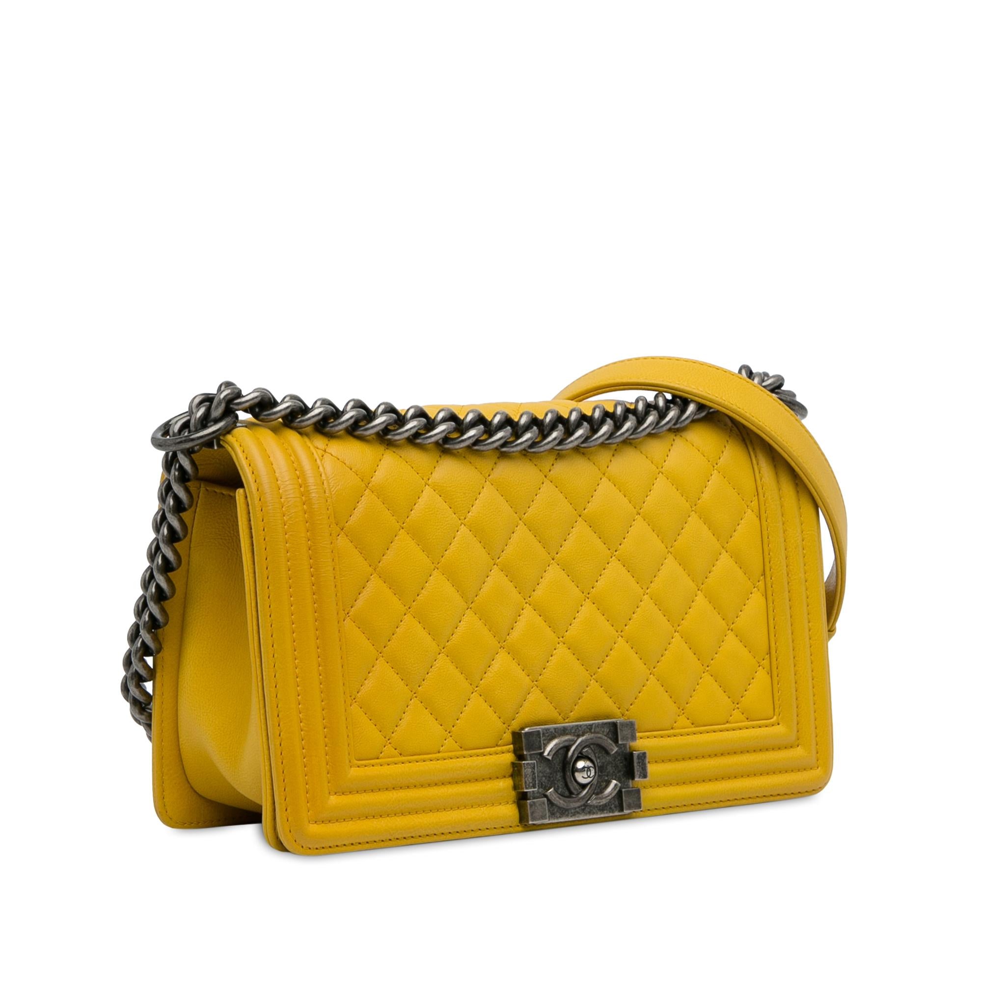 Chanel Medium Calfskin Boy Flap Crossbody
