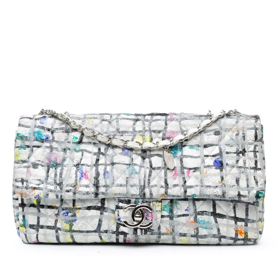 Chanel Medium Calfskin Hand Painted Graffiti Flap | Studio Nafay