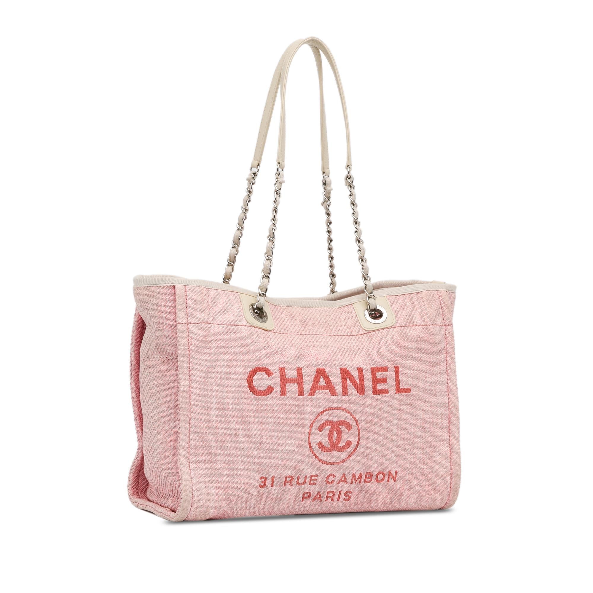Chanel Medium Canvas Deauville Tote