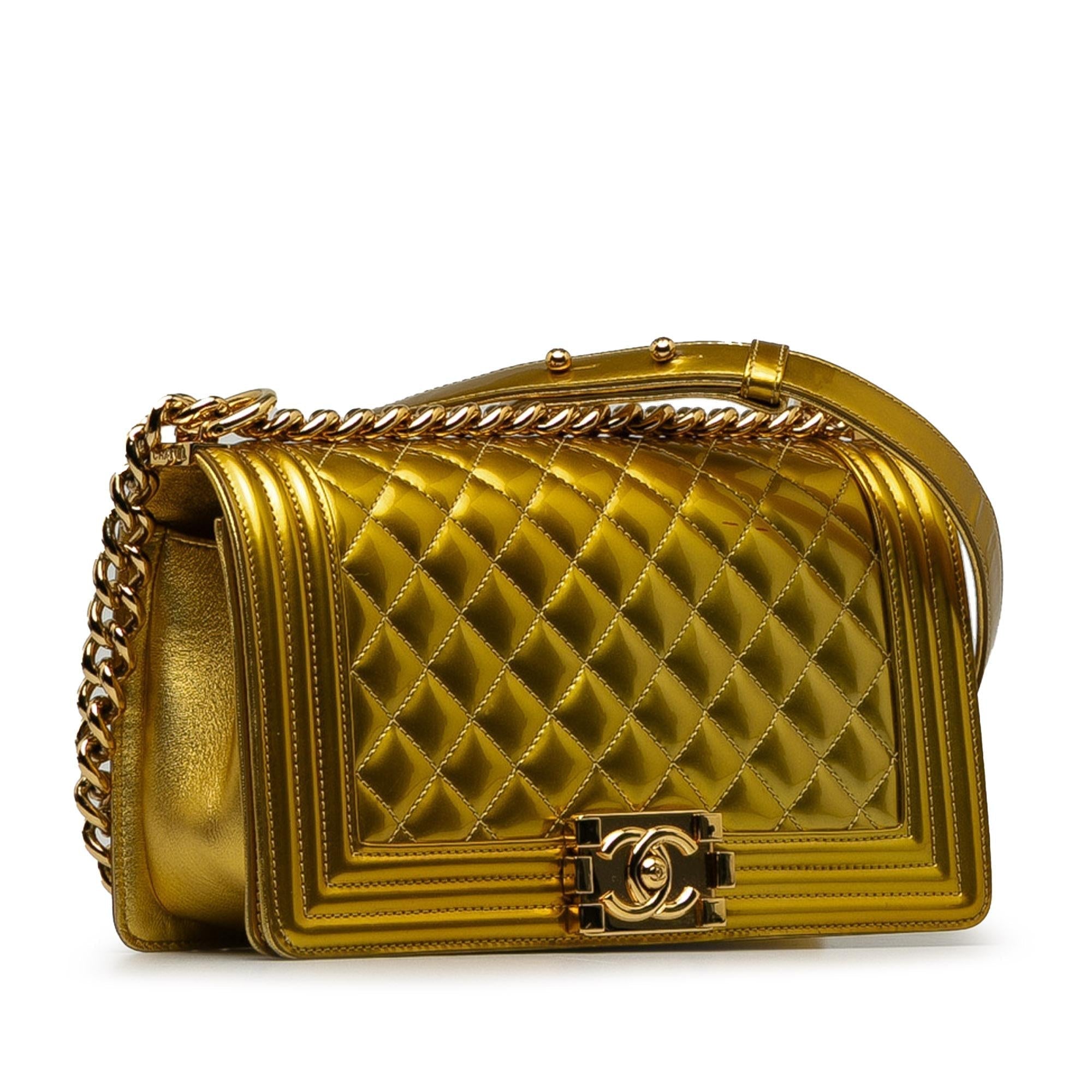 Chanel Medium Patent Boy Flap Bag - Product Image 2