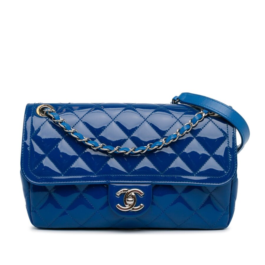 Chanel Medium Patent Coco Shine Flap Crossbody | Studio Nafay