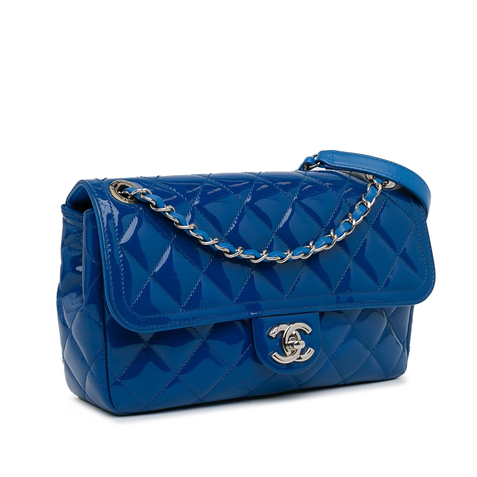 Chanel Medium Patent Coco Shine Flap Crossbody