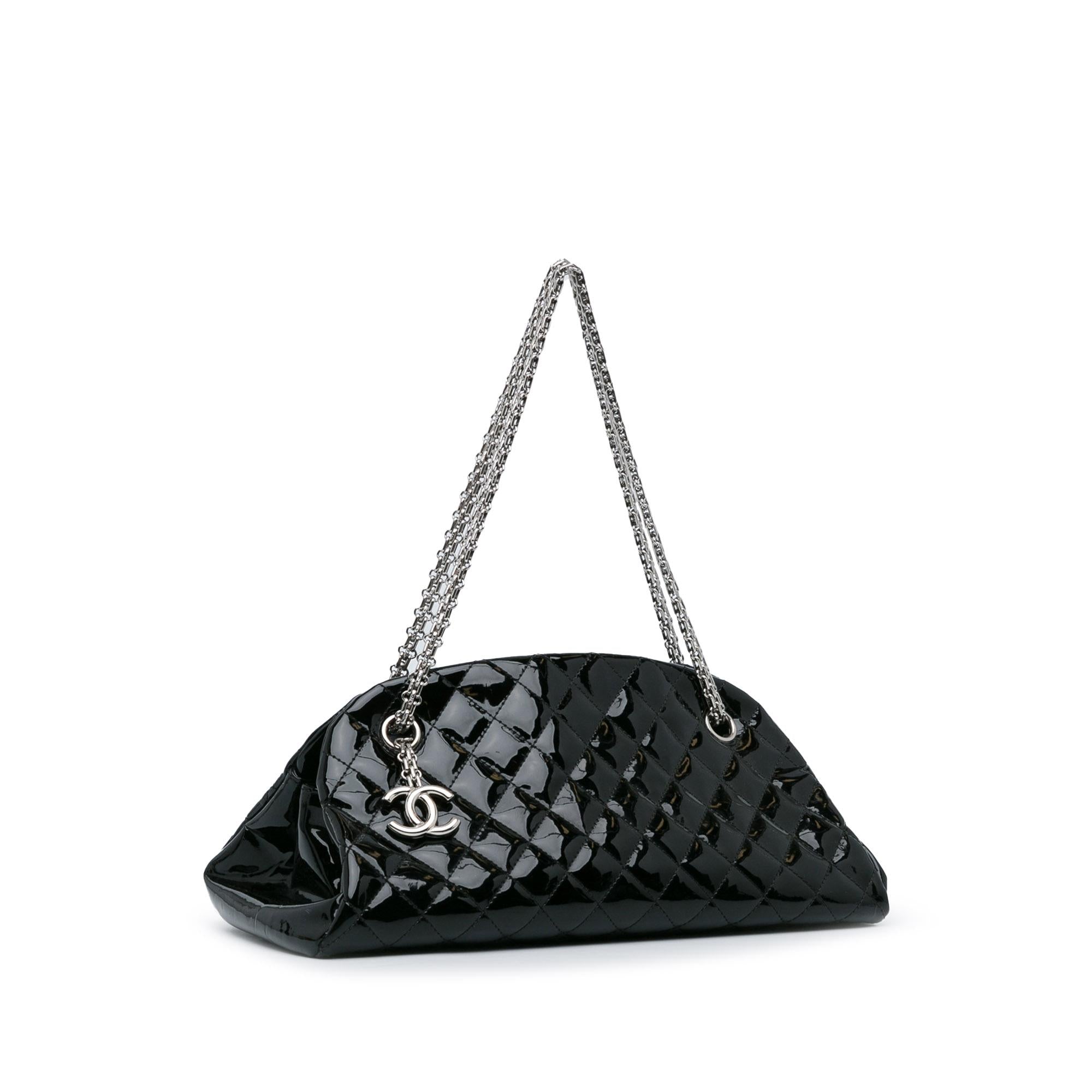 Chanel Medium Patent Just Mademoiselle Shoulder Bag - Product Image 2