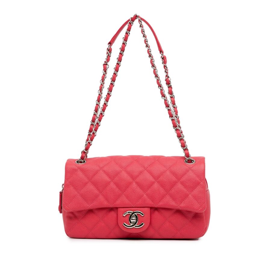 Chanel Medium Quilted Caviar Easy Flap Shoulder Bag | Studio Nafay