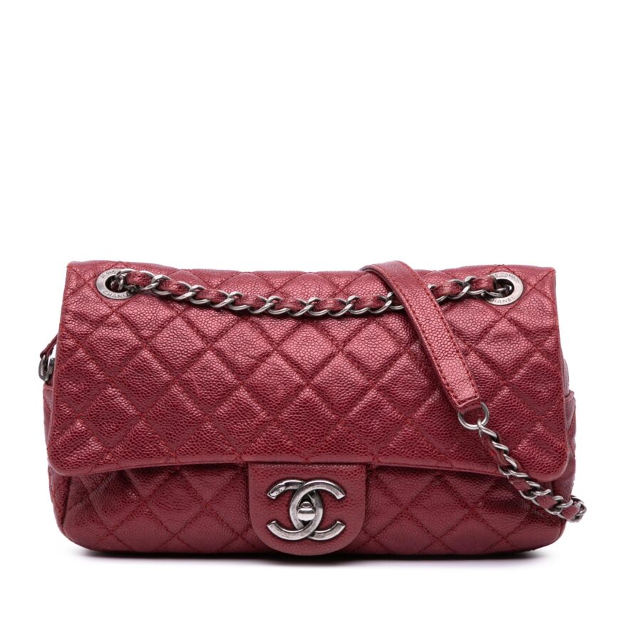 Chanel Medium Quilted Caviar Easy Flap | Studio Nafay