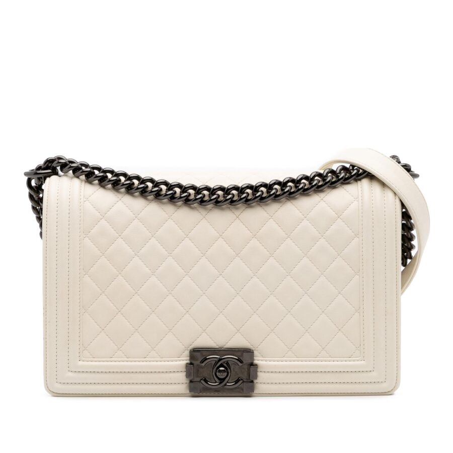 Chanel Medium Quilted Lambskin Boy Flap | Studio Nafay