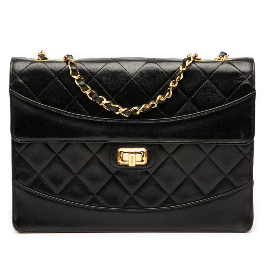 Chanel Medium Quilted Lambskin Mademoiselle Single Flap | Studio Nafay