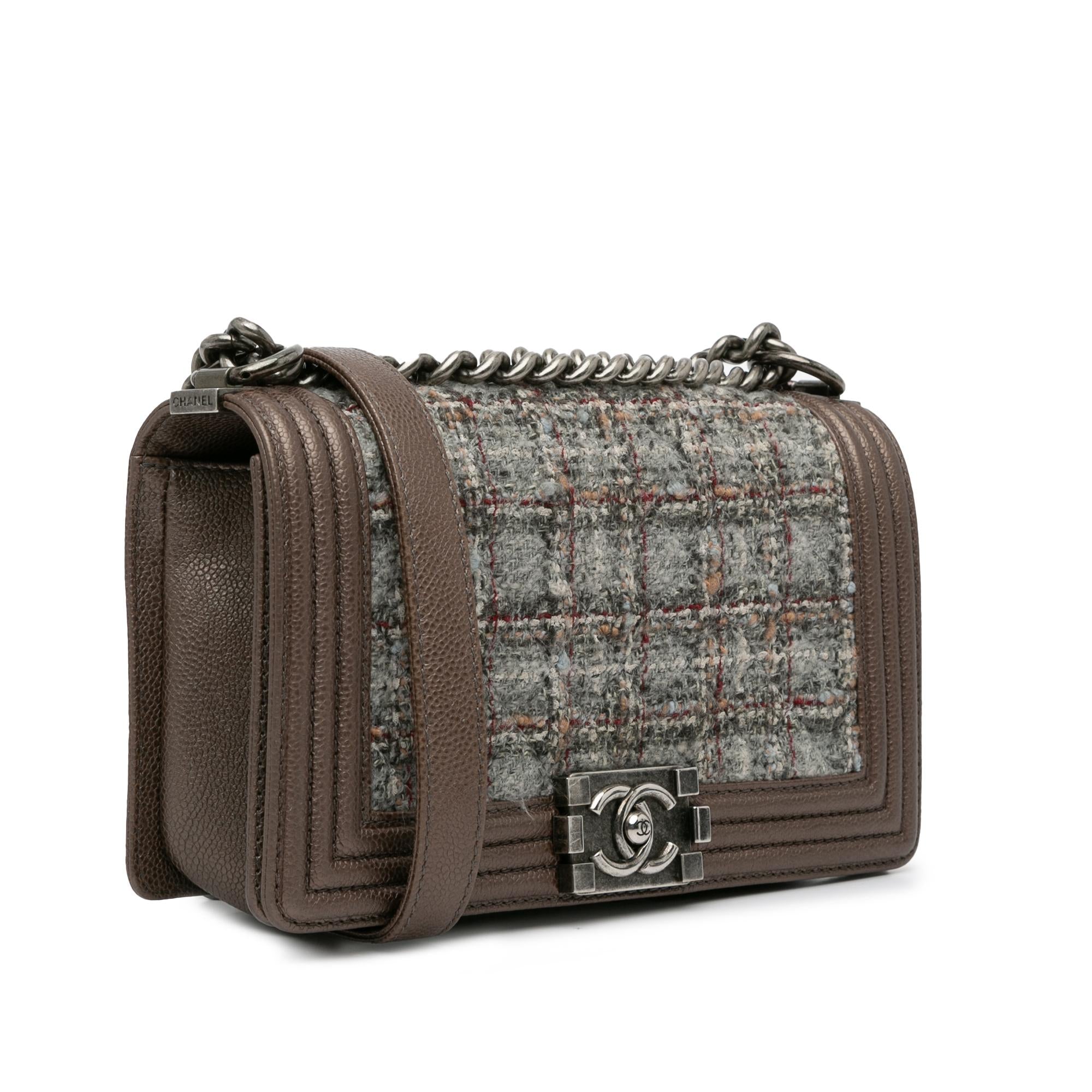 Chanel Medium Tweed Boy Flap Shoulder Bag - Product Image 2