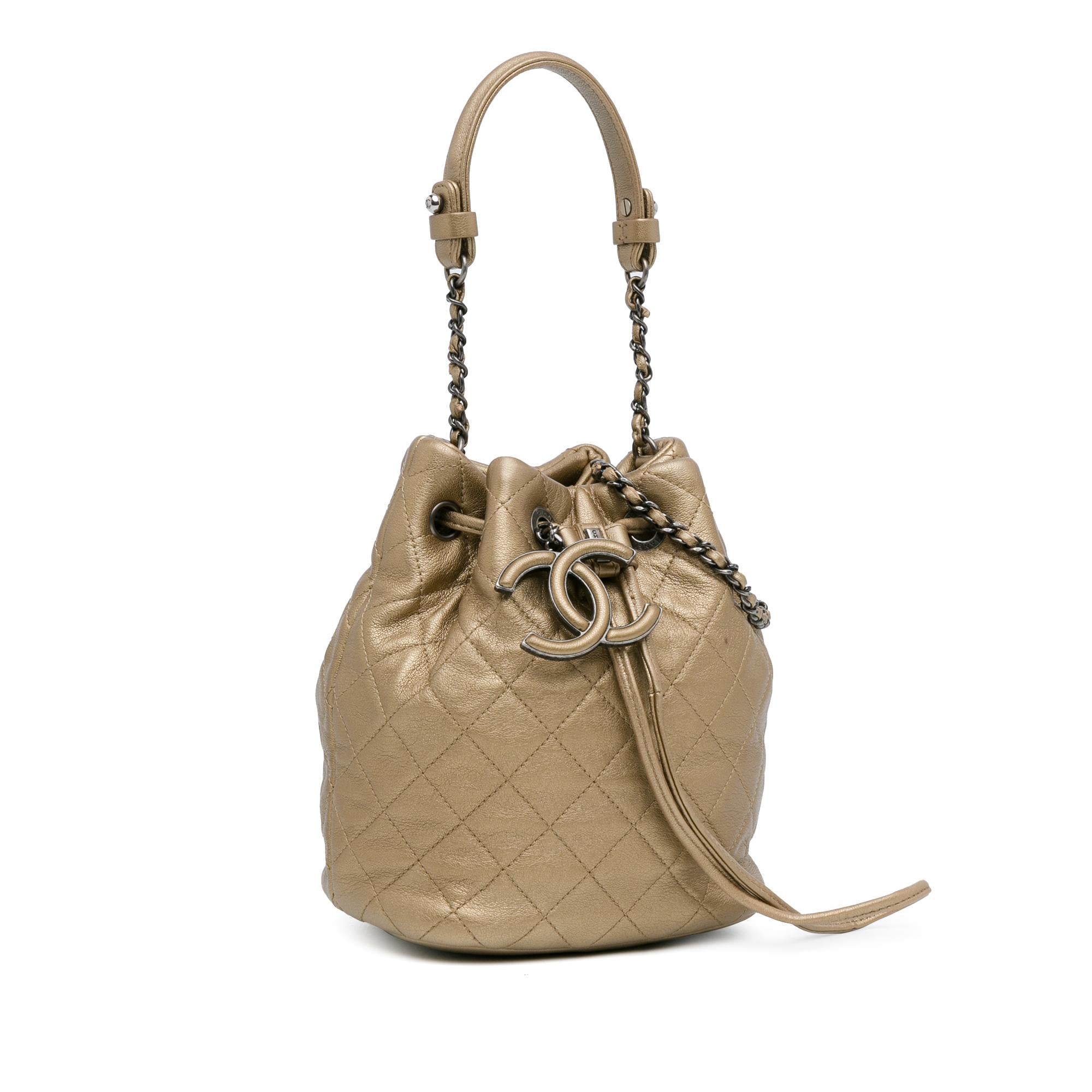 Chanel Metallic CC Charm Bucket Bag - Product Image 2