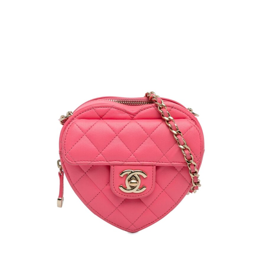 Chanel Mini CC in Love Heart Crossbody Bag | Studio Nafay
