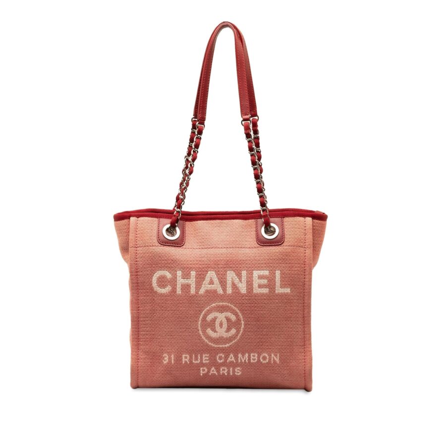 Chanel Mini Canvas Deauville Tote | Studio Nafay