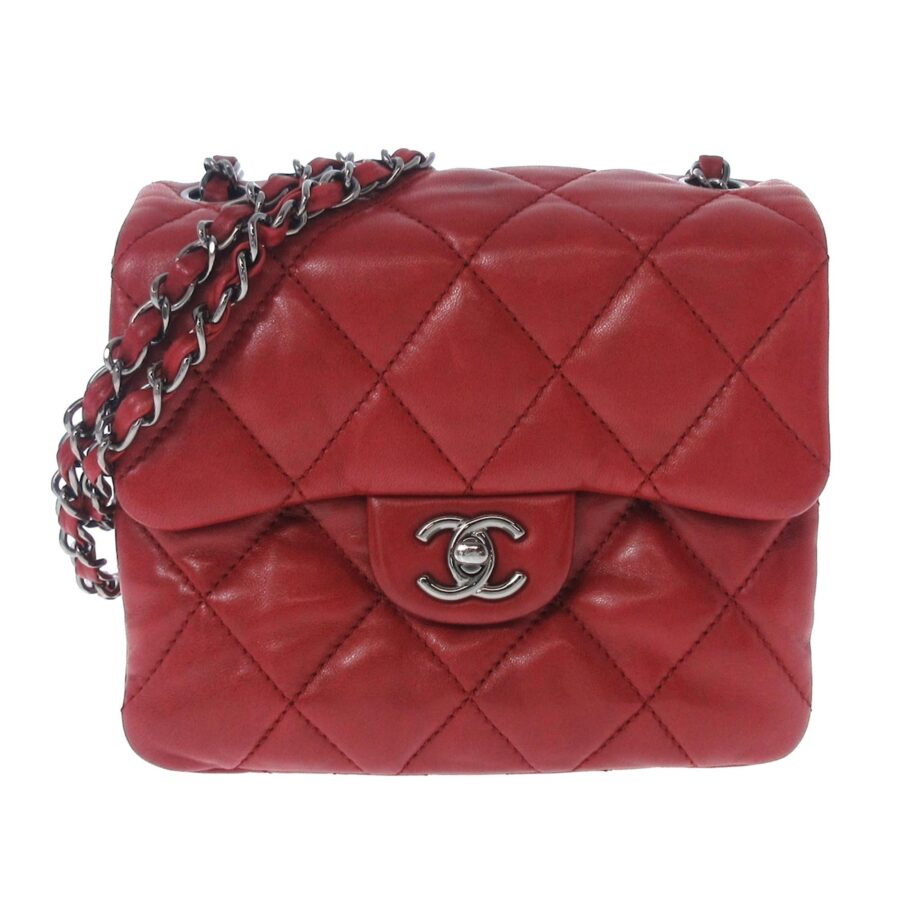 Chanel Mini Lambskin 3 Flap Crossbody | Studio Nafay