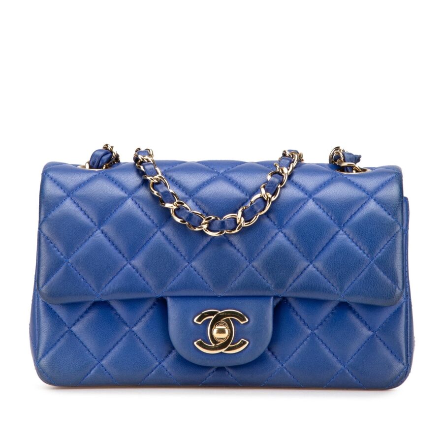 Chanel Mini Rectangular Classic Lambskin Single Flap | Studio Nafay