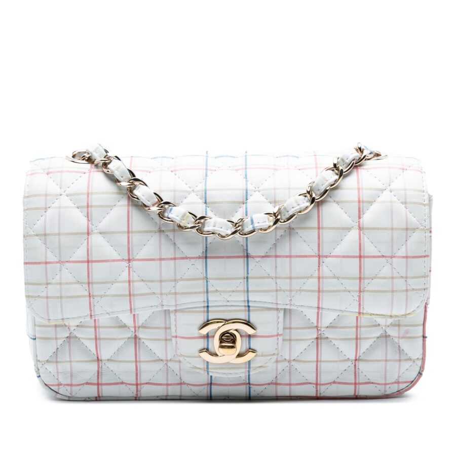 Chanel Mini Rectangular Classic Printed Calfskin Single Flap | Studio Nafay