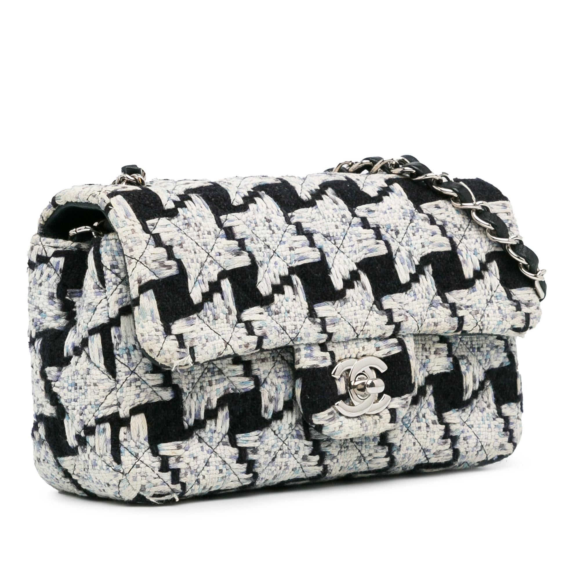 Chanel Mini Rectangular Classic Tweed Flap Crossbody