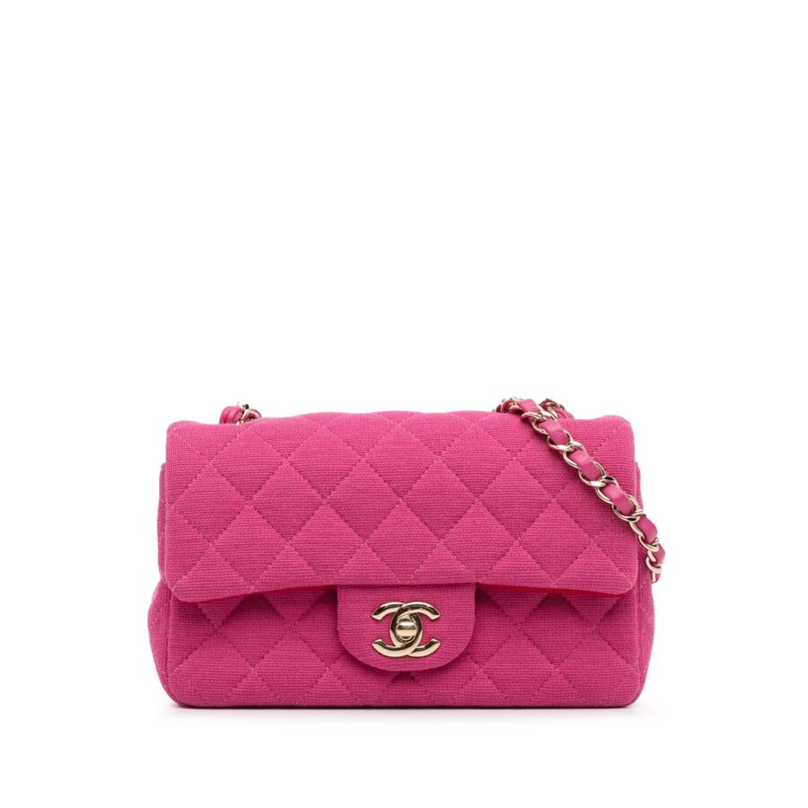 Chanel New Mini Classic Jersey Single Flap Crossbody | Studio Nafay