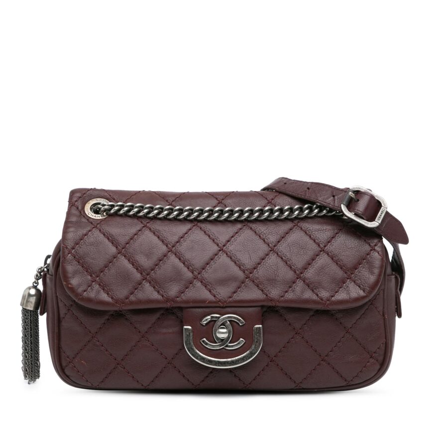 Chanel Paris Edinburgh Medium Calfskin Coco Sporran Flap | Studio Nafay