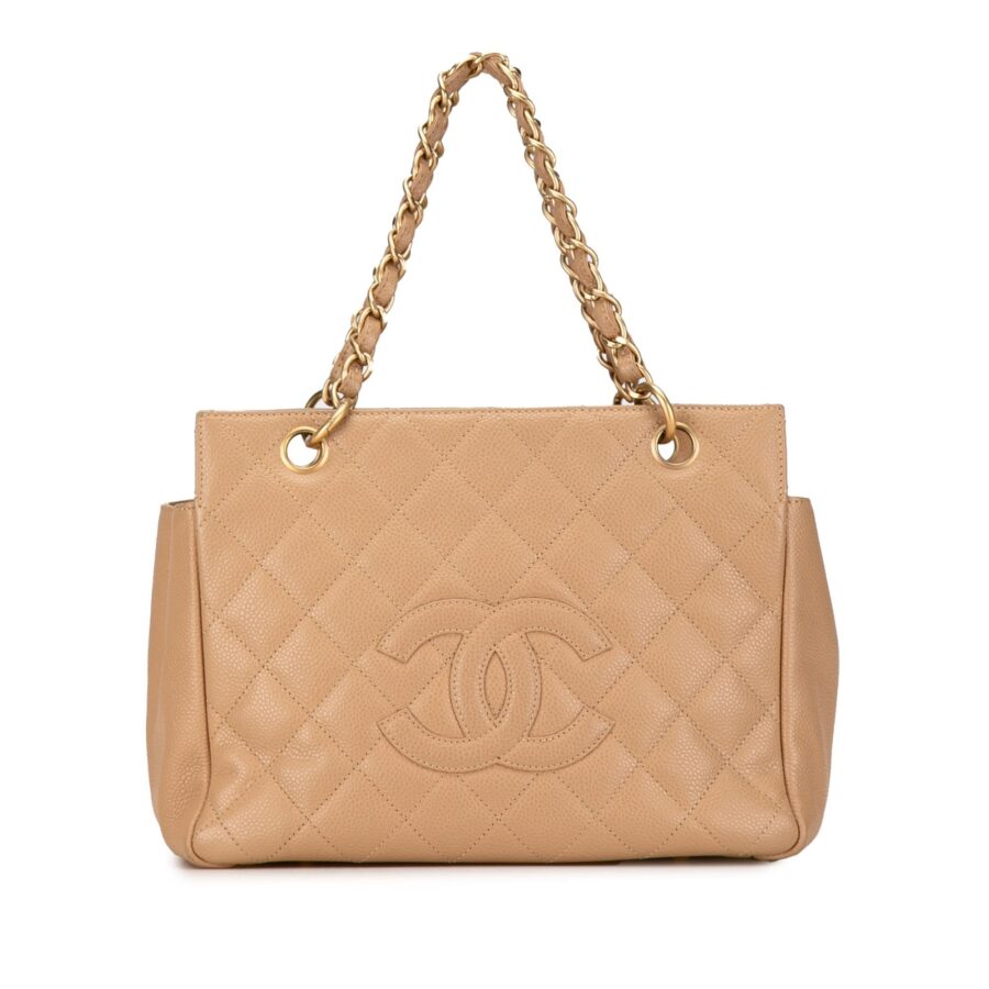 Chanel Petite Caviar Timeless Shopping Tote | Studio Nafay