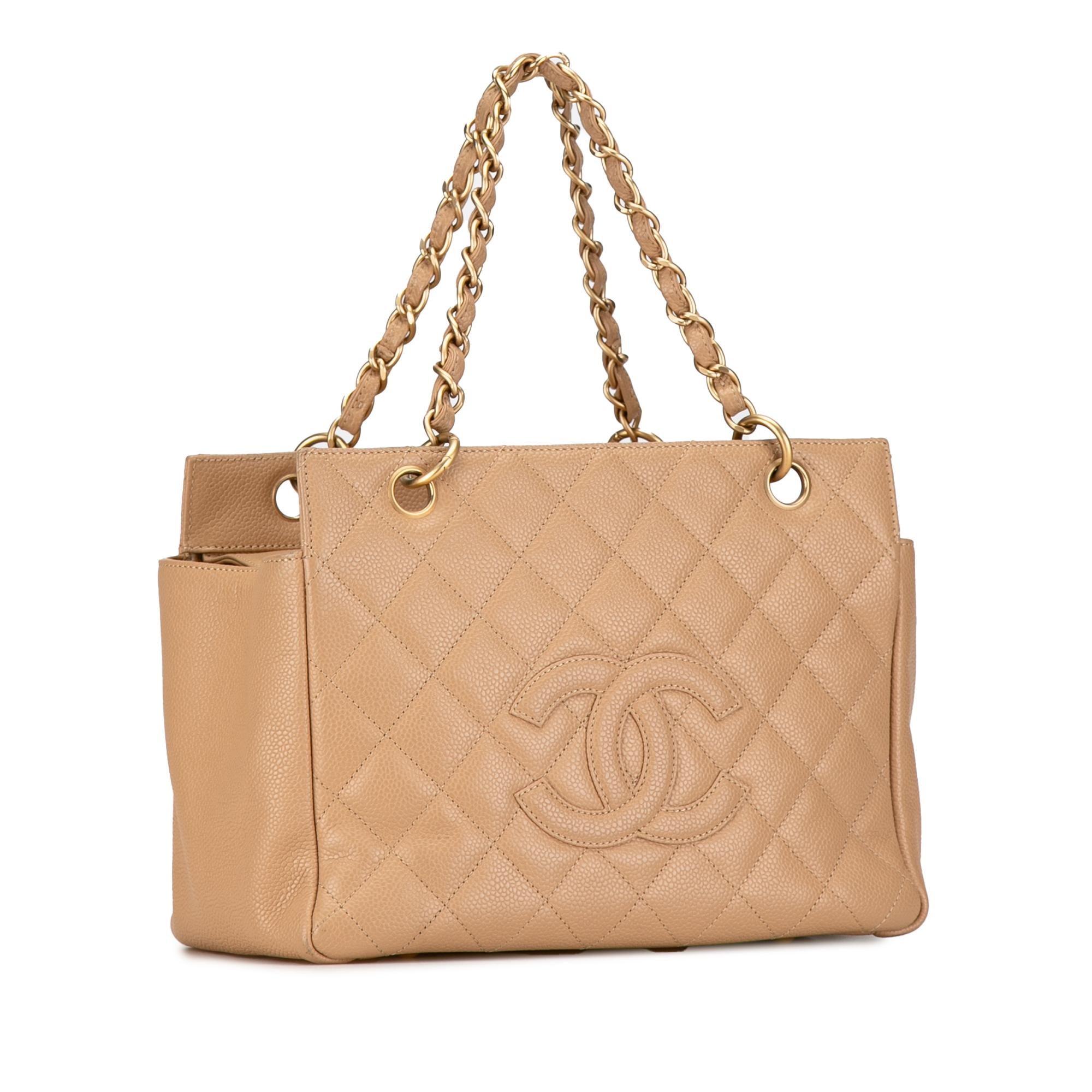 Chanel Petite Caviar Timeless Shopping Tote