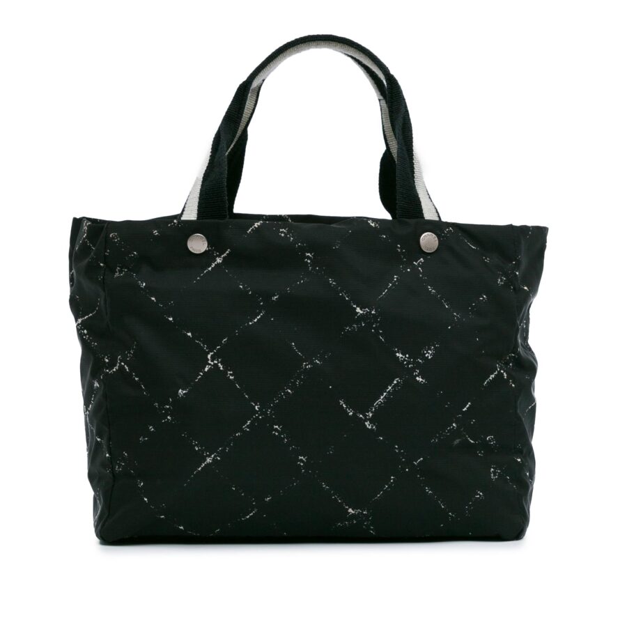 Chanel Printed Nylon Travel Line Tote | Studio Nafay