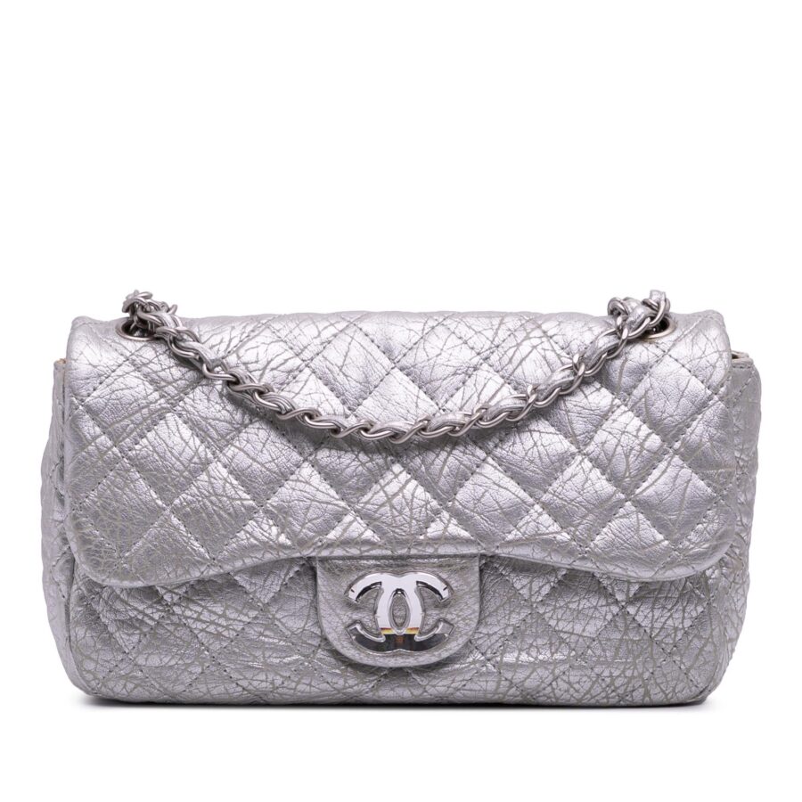 Chanel Quilted Aged Calfskin On The Rocks Flap | Studio Nafay