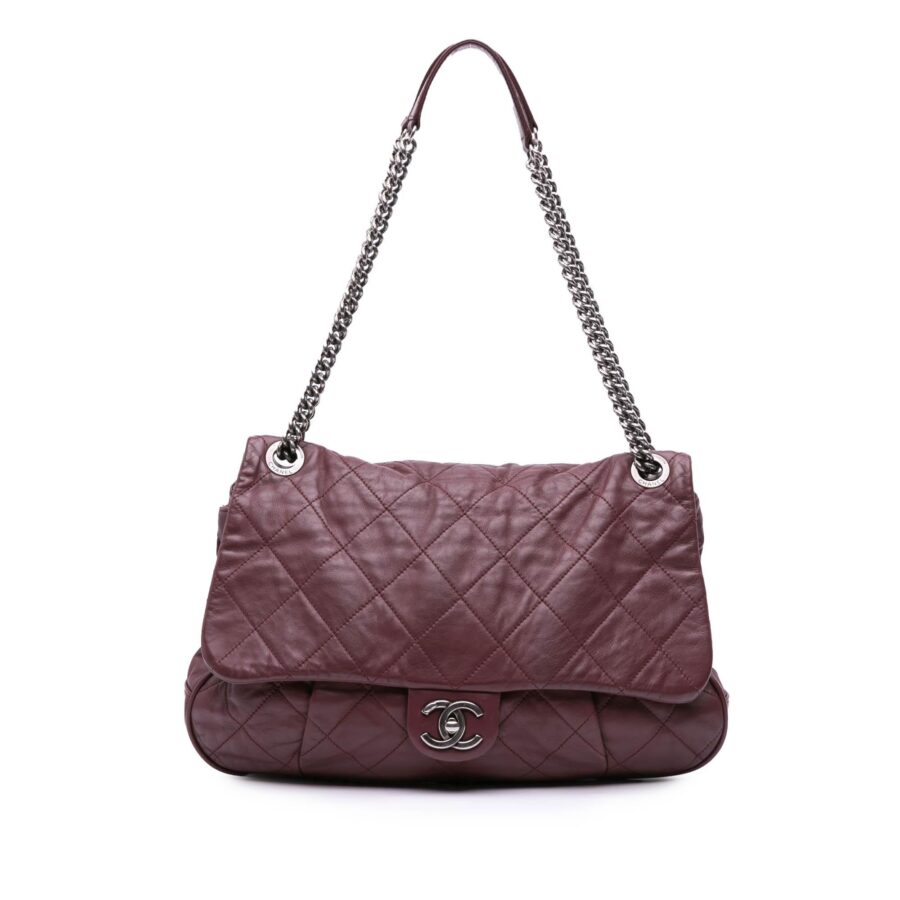 Chanel Quilted Calfskin Coco Pleats Flap | Studio Nafay