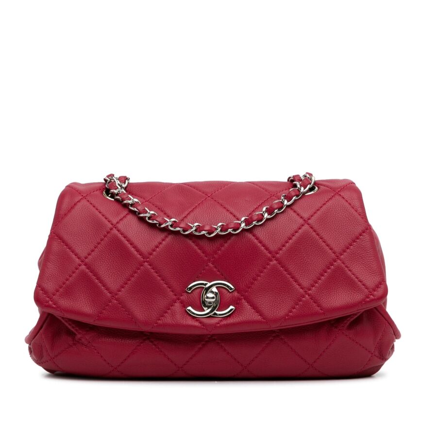 Chanel Quilted Calfskin Curvy Flap Shoulder Bag | Studio Nafay