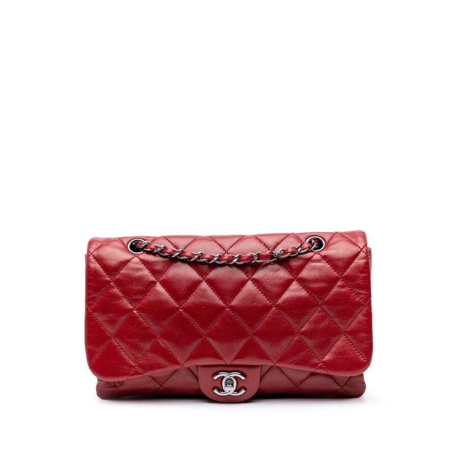 Chanel Quilted Lambskin 3 Accordion Flap | Studio Nafay