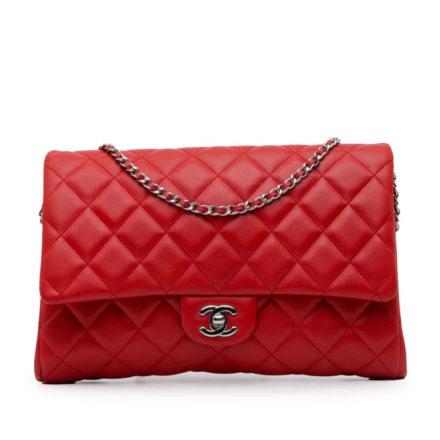 Chanel Quilted Lambskin Flap Clutch with Chain | Studio Nafay