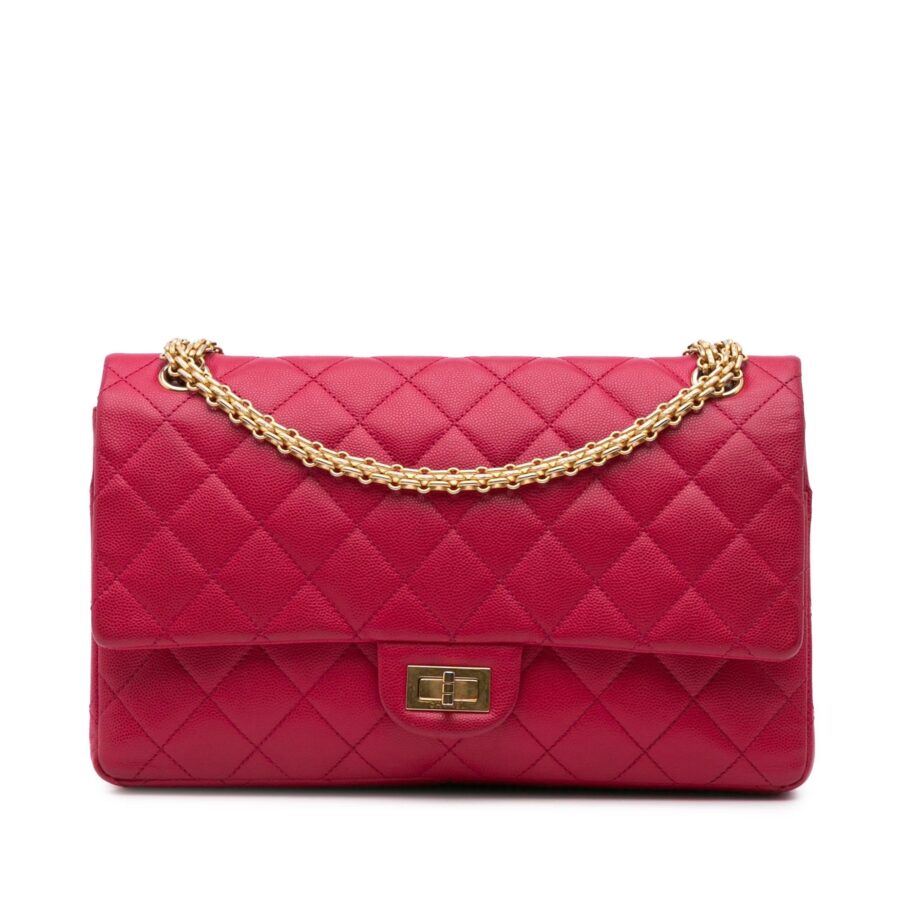 Chanel Reissue 2.55 Quilted Caviar Double Flap 226 Shoulder Bag | Studio Nafay
