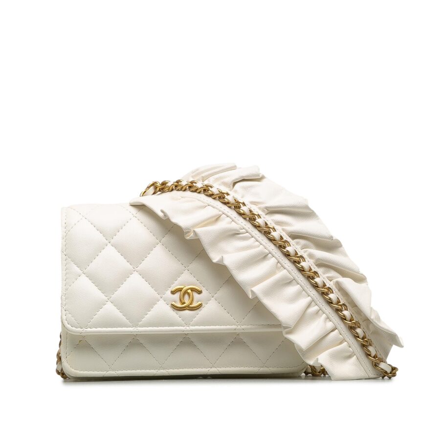 Chanel Romance Lambskin Wallet On Chain Crossbody | Studio Nafay