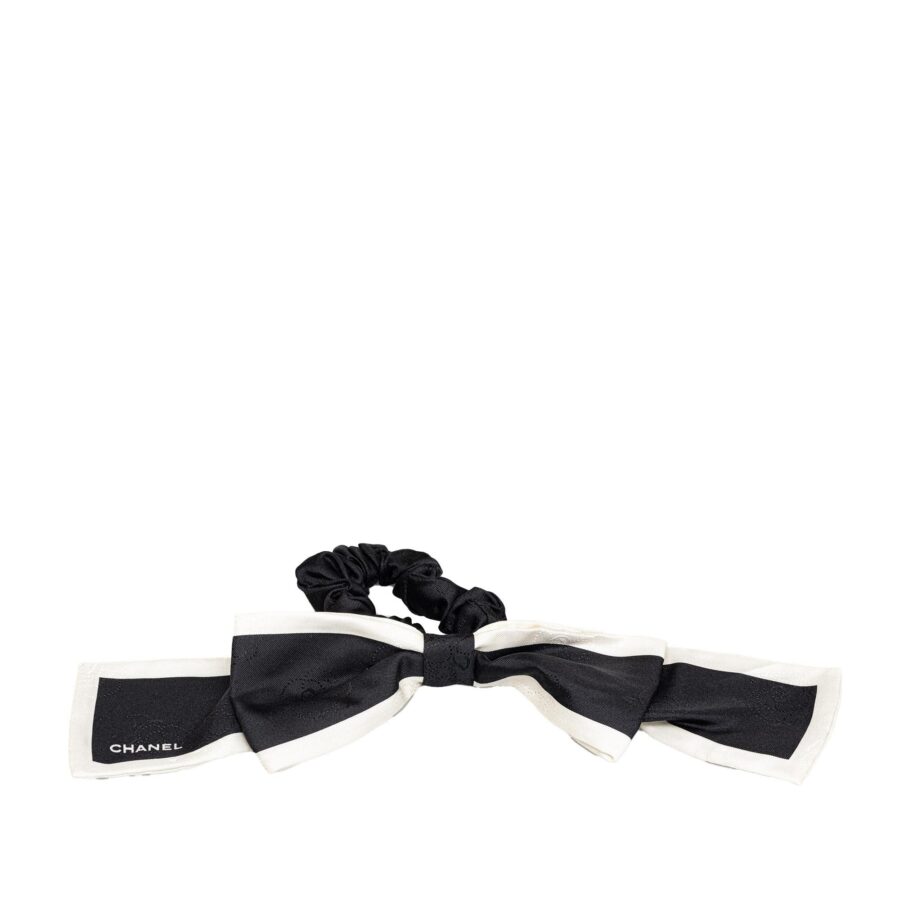 Chanel Silk CC Bow Scrunchie Handbag | Studio Nafay
