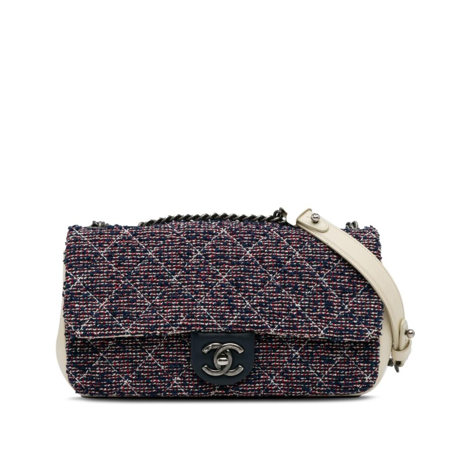 Chanel Small Airlines Tweed Flap | Studio Nafay