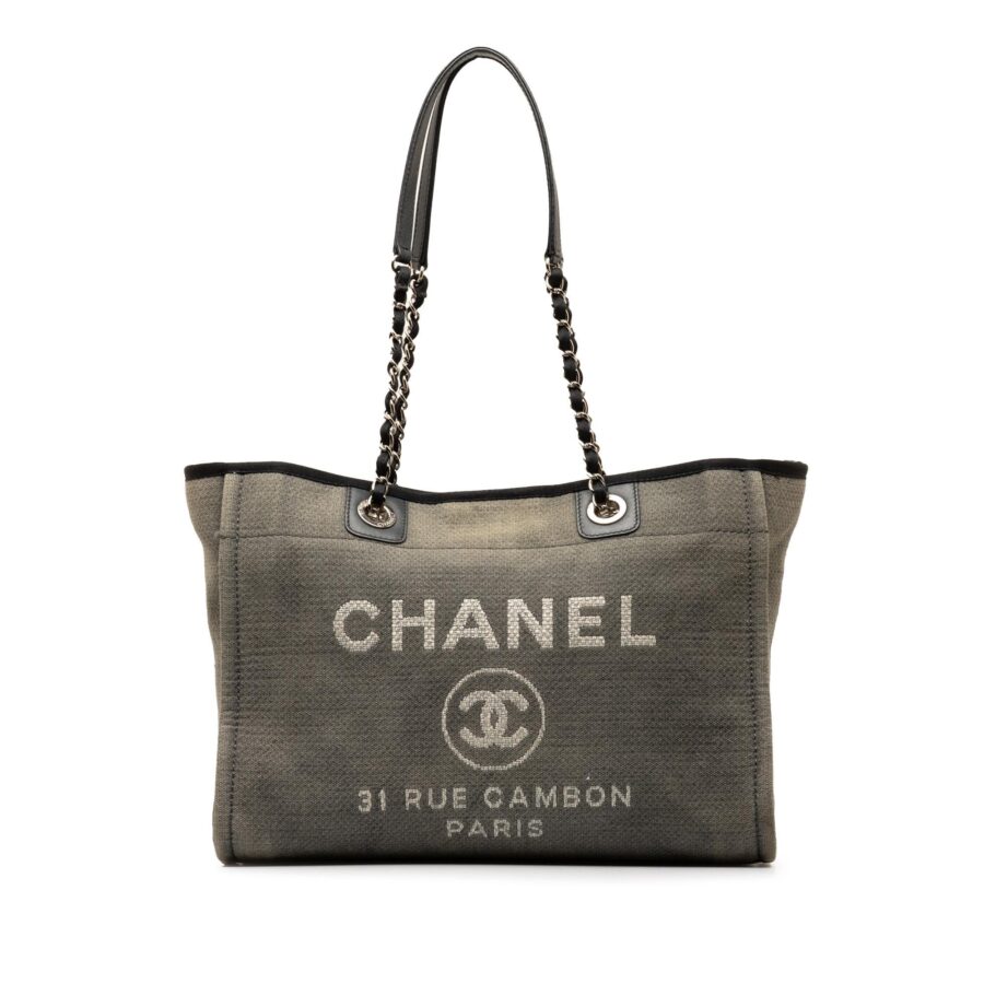 Chanel Small Canvas Deauville Tote | Studio Nafay