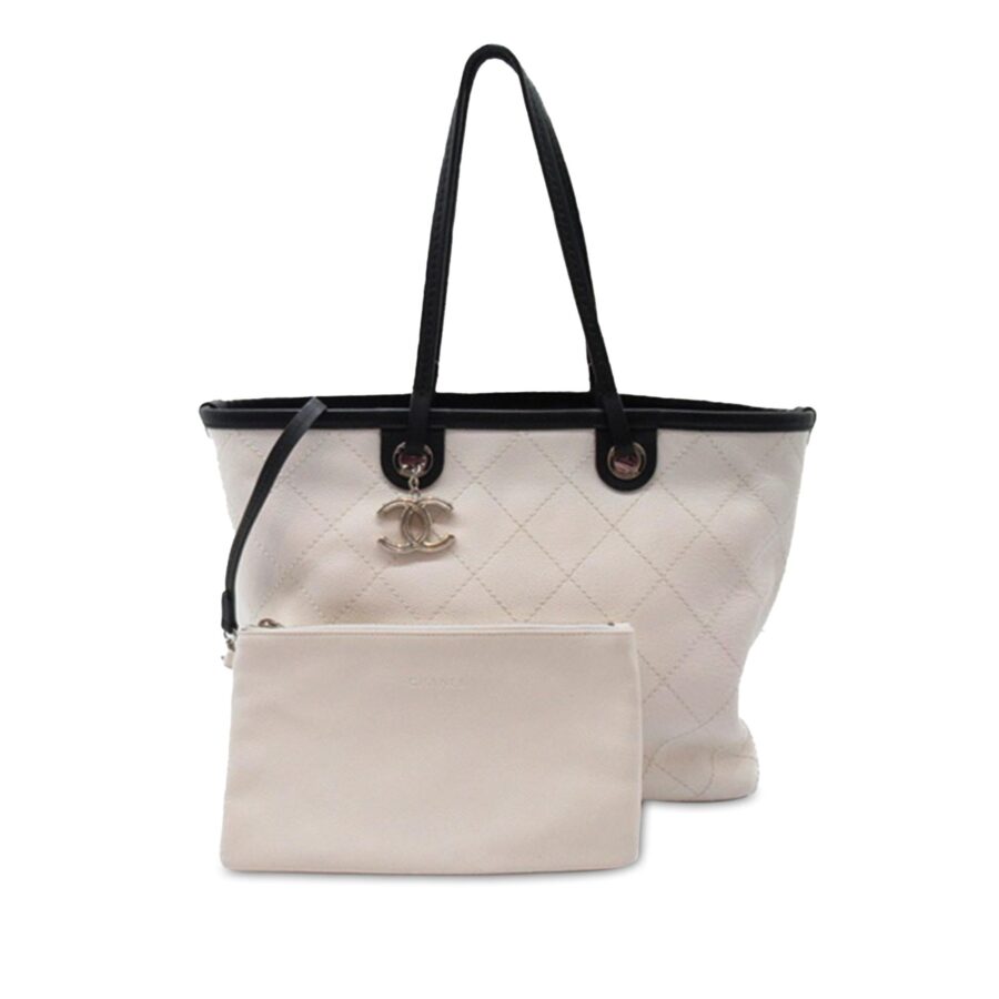 Chanel Small Caviar Shopping Fever Tote | Studio Nafay