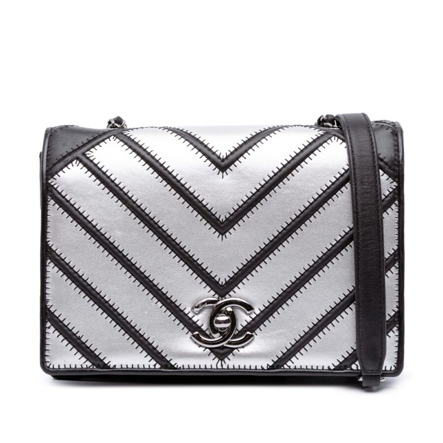 Chanel Small Chevron Lambskin Couture Flap | Studio Nafay