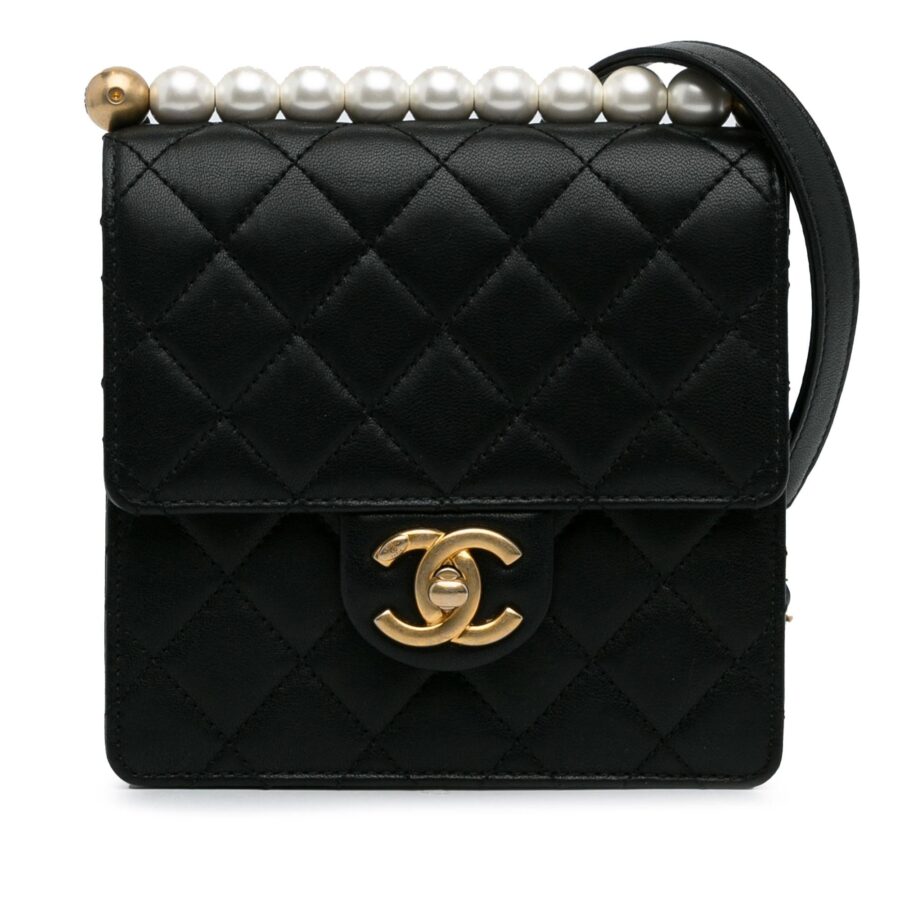 Chanel Small Chic Pearls Flap Crossbody | Studio Nafay